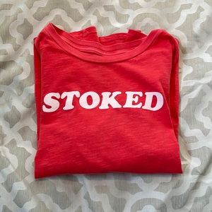 Billabong “stoked” t-shirt
